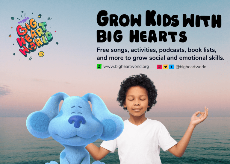 Grow Big Hearts Postcard